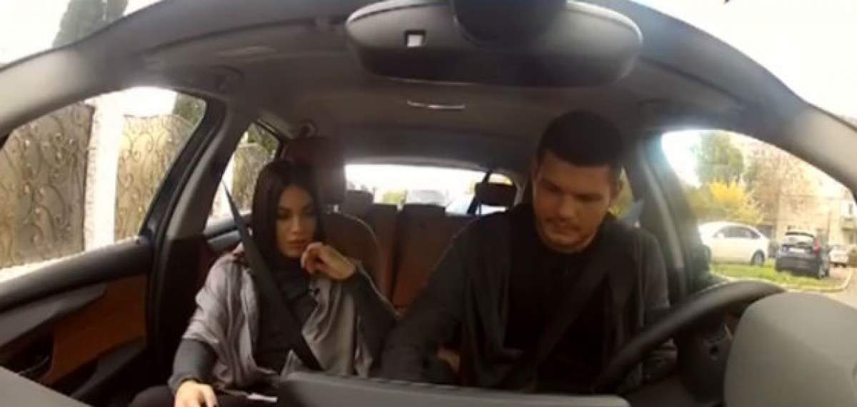 VIDEO / Cu Răzvan Botezatu la volan, Betty Salam a trăit senzaţii tari! Imagini interzise cardiacilor