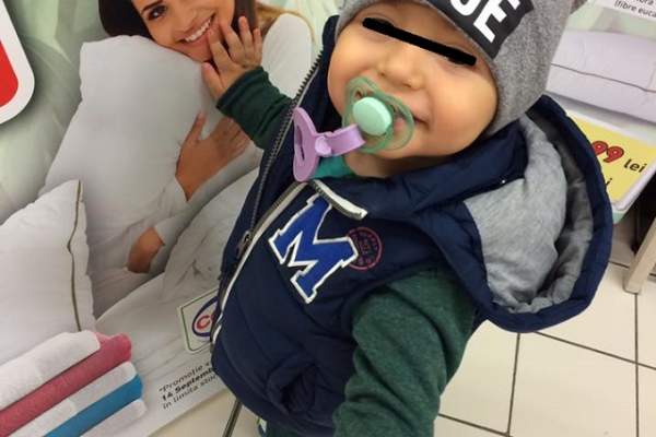 FOTO / Băiatul Andreei Mantea îi dă deja bătăi de cap mamei. Prezentatoarea cere ajutor: "Ce mă fac?"