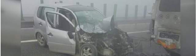 UPDATE - FOTO / VIDEO/ Accident grav pe A2! 4 morţi şi zeci de răniţi