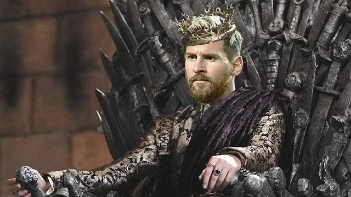 Veste bombă pentru fanii celui mai tare serial! Messi a devenit regele din „Game of Thrones”!