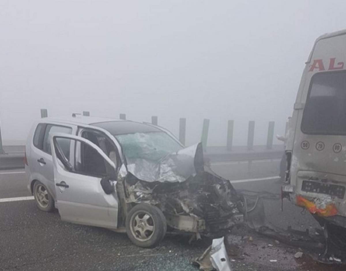 9 şoferi implicaţi în accidentul de pe Autostrada Soarelui au rămas fără permis