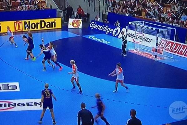 Campionatul European de Handbal: România - Danermarca, scor 17- 21