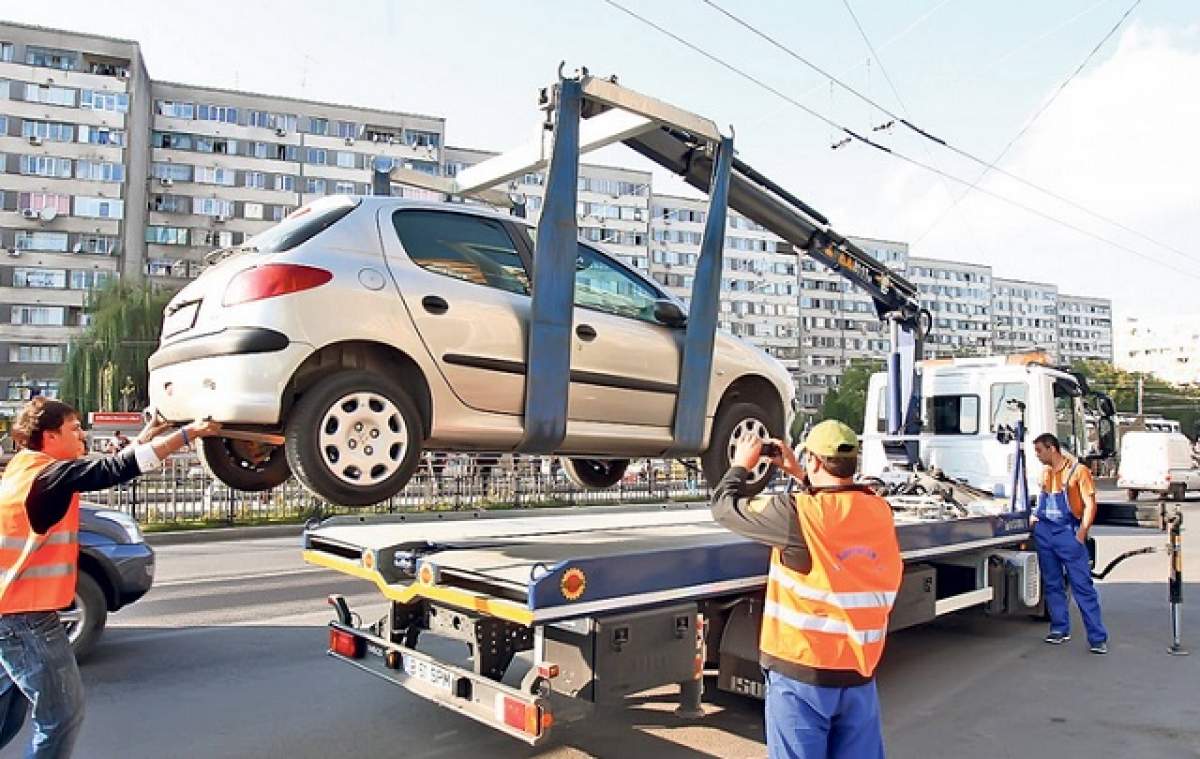 Maşinile parcate pe trotuare sau staţionate neregulamentar pot fi ridicate din nou