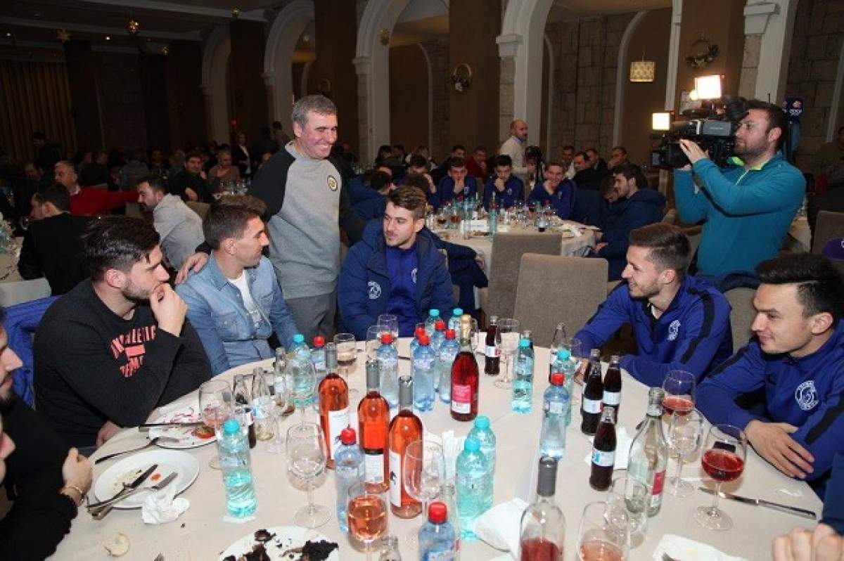 Gică Hagi a făcut spectacol la lansarea imnului oficial al Viitorului! „Regele” nu a mai fost văzut niciodată aşa! / VIDEO