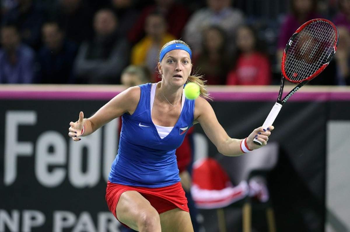 Şoc şi groază în tenis! Petra Kvitova a fost tăiată în propria casă!