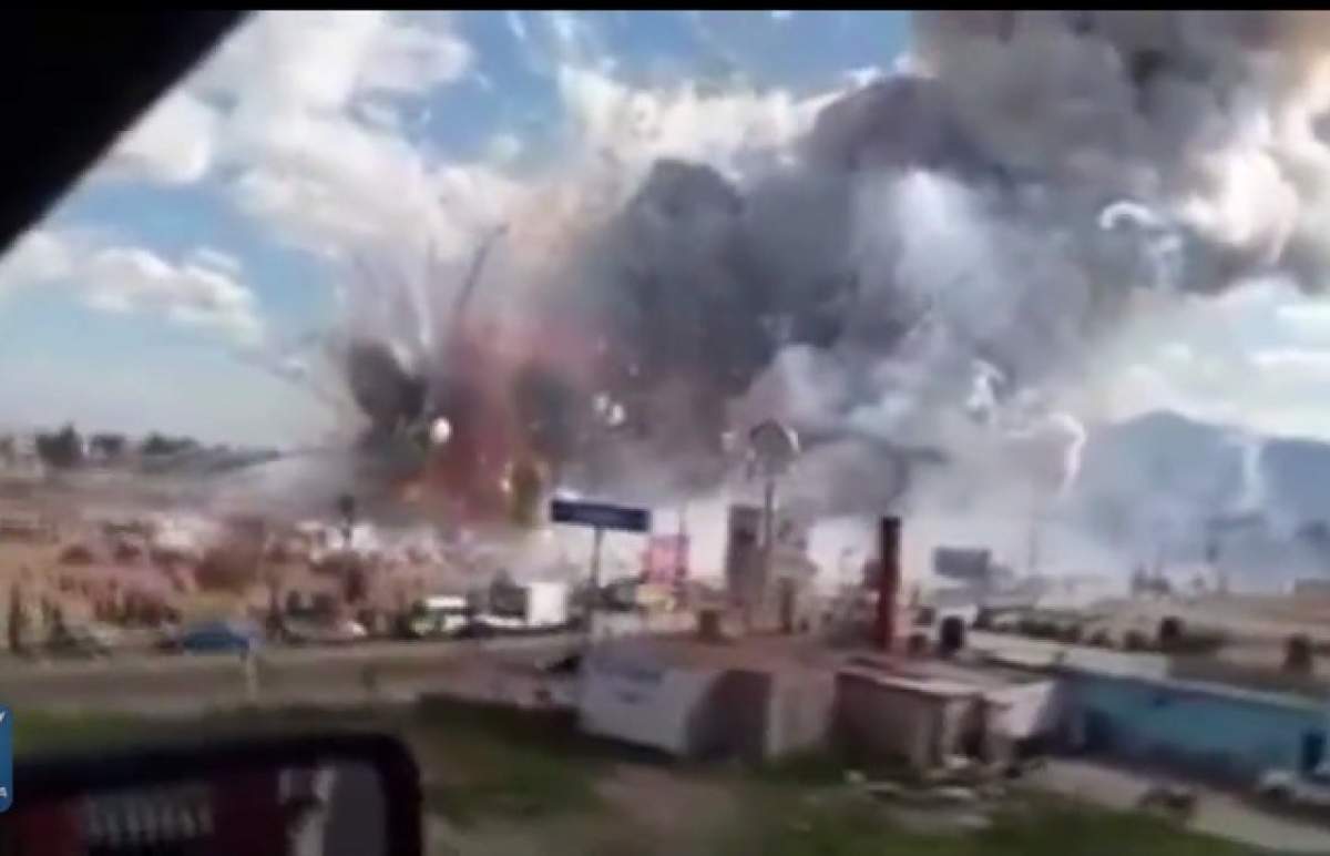VIDEO / Explozie într-o piaţă din Mexic! Cel puţin 27 de persoane au murit