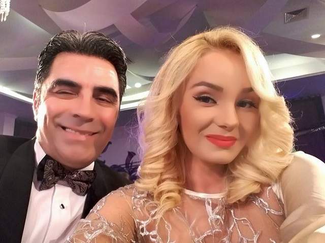 FOTO / Maria Constantin şi Marcel Toader au tăiat porcul! Cum arată omul de afaceri "în fapt"