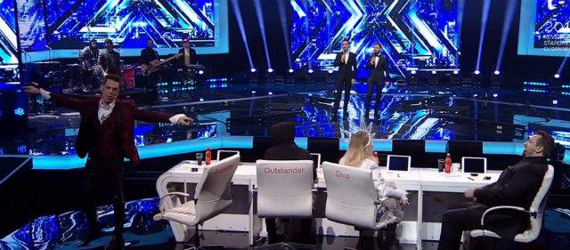 VIDEO / Gestul făcut de Ştefan Bănică Jr. la "X Factor", după victoria lui Dinamo în partida cu Steaua