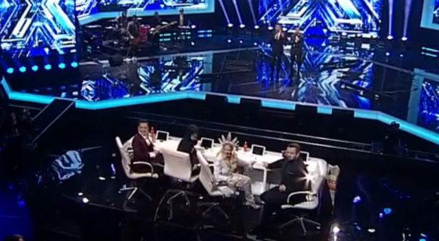 VIDEO / Gestul făcut de Ştefan Bănică Jr. la "X Factor", după victoria lui Dinamo în partida cu Steaua