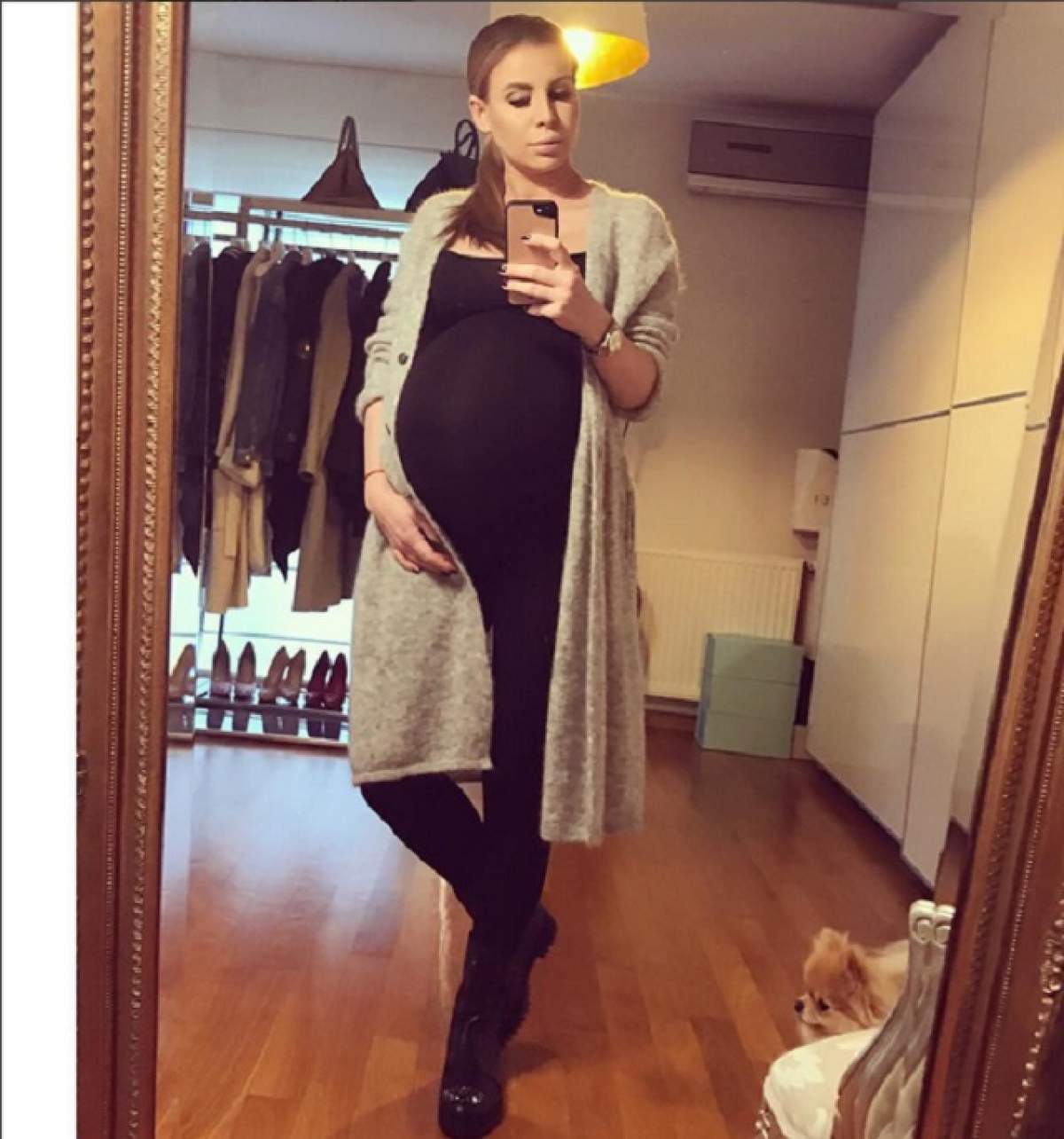 FOTO / Marina Dina nu mai poate! Fosta asistentă TV a recunoscut că îi este din ce în ce mai greu cu sarcina