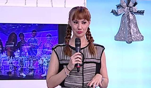 FOTO / “Bebeluşa“ Oana are un nou look. Aşa şi-a făcut apariţia într-un platou de televiziune