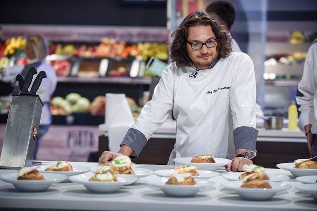 Un preparat al lui chef Dumitrescu, în meniul unui restaurant din Paris