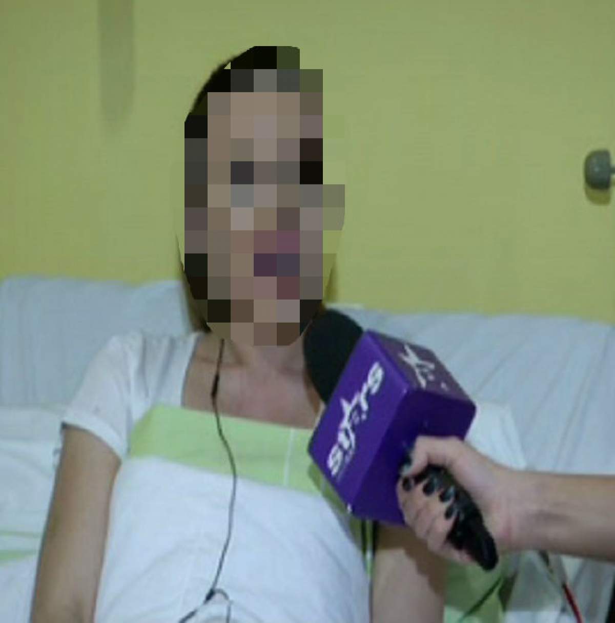 VIDEO / Prima apariţie pe patul de spital! Cum arată "operata anului" la câteva ore după intervenţie: "Am doi plasturi şi sunt vânătă"