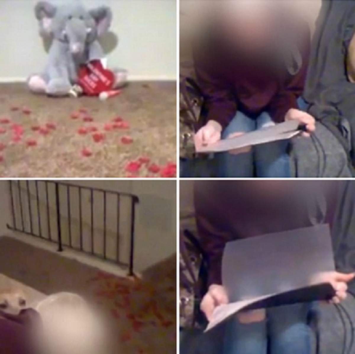 VIDEO / A aflat că este înșelat, așa că i-a făcut cea mai mare supriză de Ziua Îndrăgostiților iubitei sale! Gestul său a devenit viral
