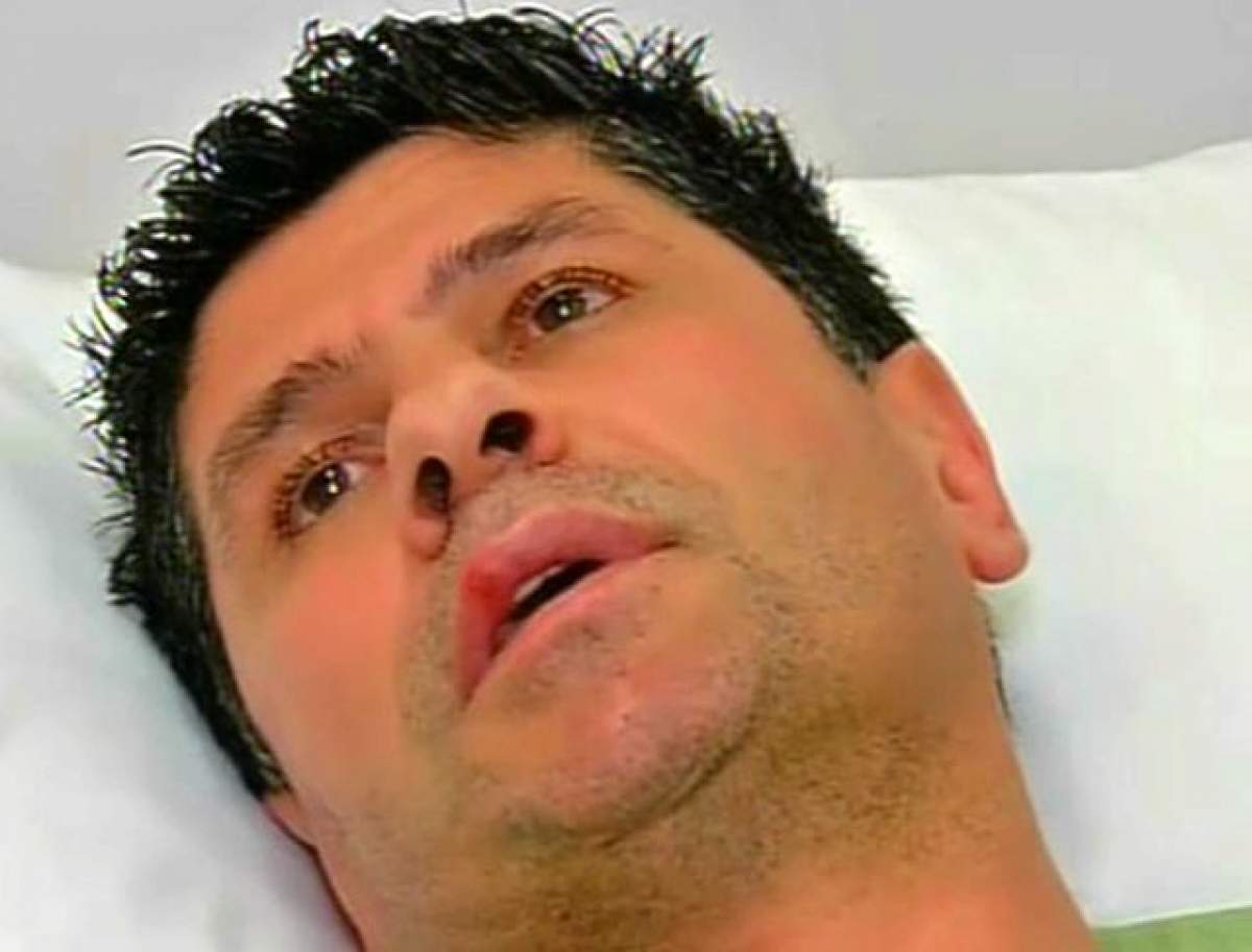 FOTO /  Stelian Ogică a ajuns pe patul de spital şi este de nerecunoscut! Atenţie, imagini care vă pot afecta emoţional!