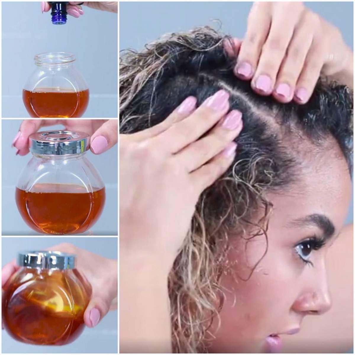 VIDEO / Remediul mentolat pentru păr de care nu te vei dezlipi! După ce îl vei folosi îţi vei prepara un borcan din asta
