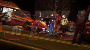 VIDEO / Accident grav în Capitală! Un şofer a dat cu maşina peste un bărbat. Imaginile sunt şocante