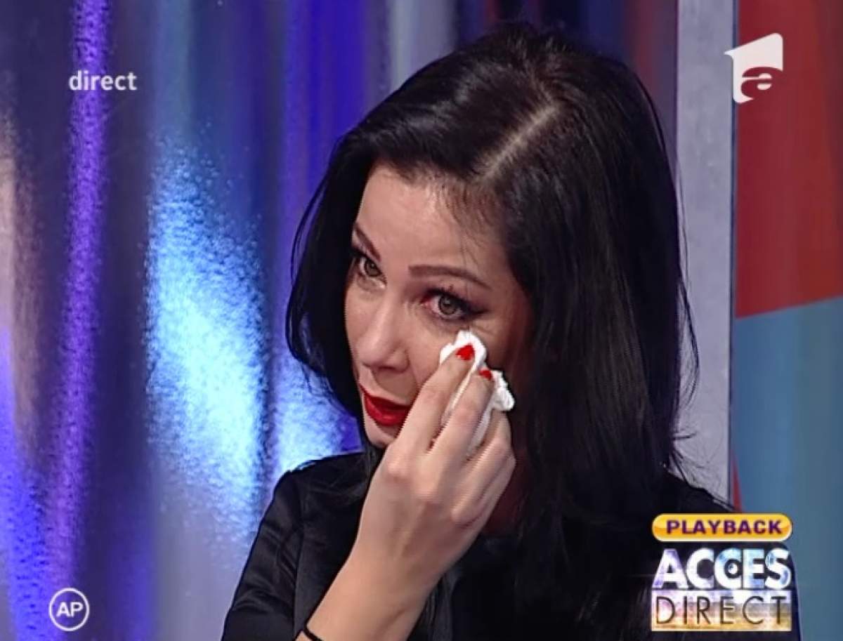VIDEO / Nu şi-a putut stăpâni emoţiile şi a izbuncnit în lacrimi, în direct! Iuliana Luciu, extrem de emoţionată în ultima zi la "Acces Direct"