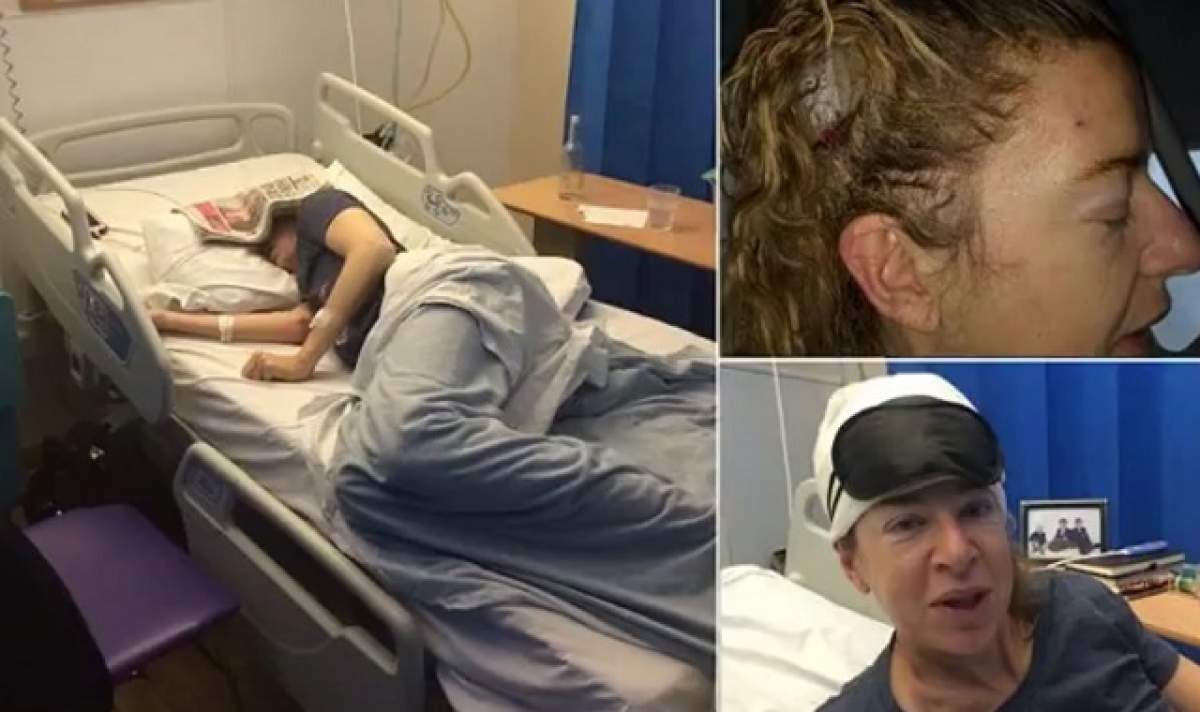 VIDEO / O jurnalistă celebră s-a operat şi are copci de-a lungul capului! "Nu contează că am copci care-mi ţin craniul lipit"