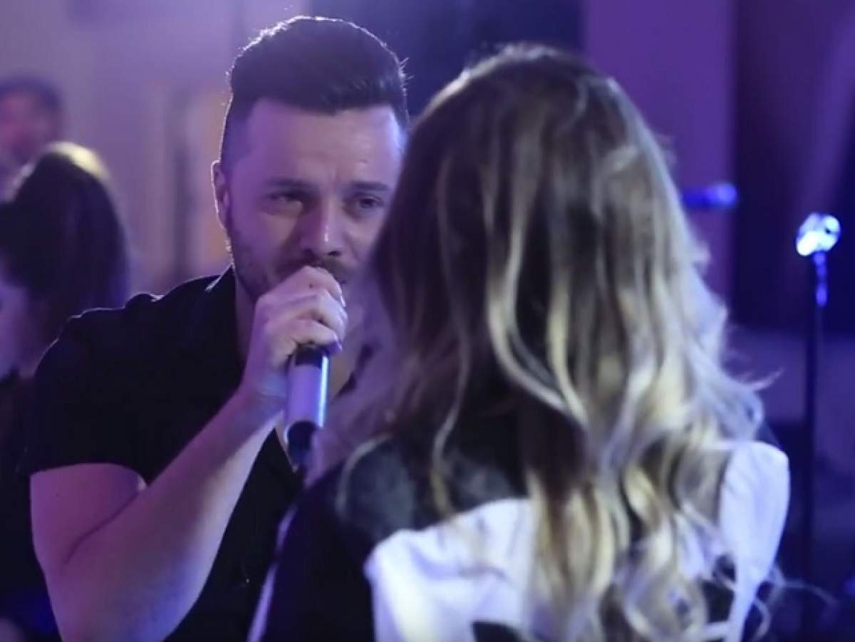 VIDEO / Tavi Clonda şi Lidia Buble, surprinşi aruncându-şi priviri tandre! Totul a avut loc la o petrecere PRIVATĂ