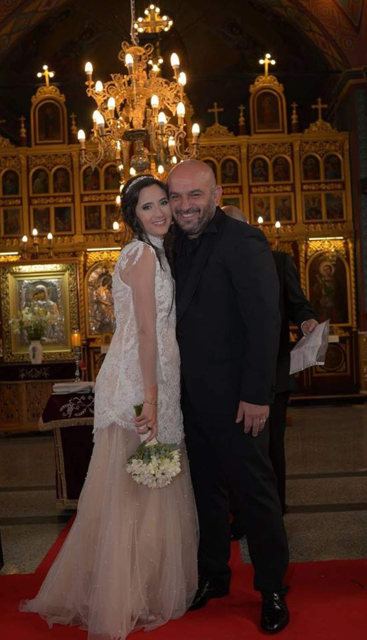 VIDEO / Momente emoționante la botezul fiicei lui Alin Gălățescu: ”Am rămas toți paralizați”