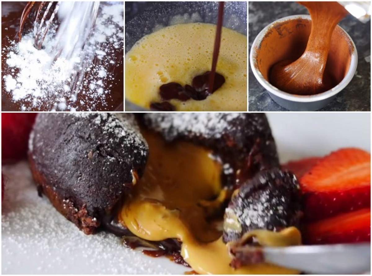 VIDEO / REŢETA ZILEI: JOI - Prăjitură cu lavă de unt de arahide! Desertul ce anunţă sfârşitul de săptămână