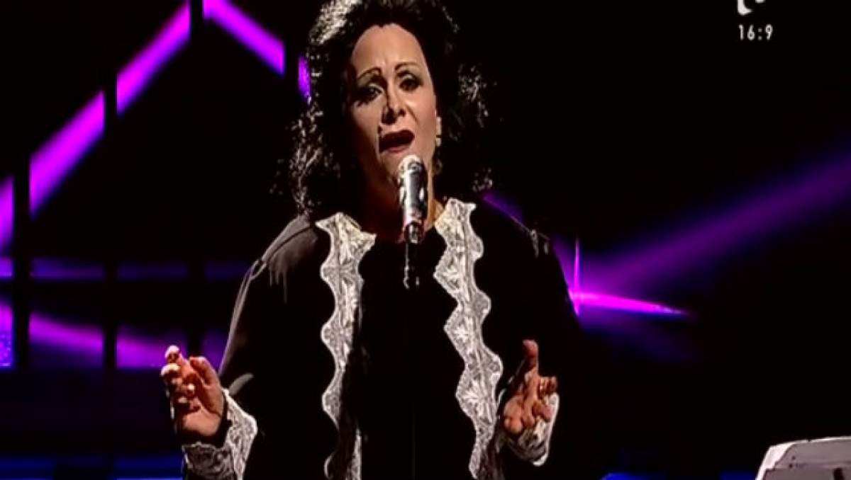 VIDEO / O să ai fiori pe şira spinării! Paula Chirilă s-a transformat în Montserrat Caballé pe scena de la "Te cunosc de undeva"