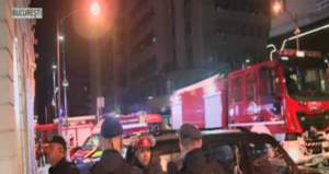 Incendiu la un hotel din Capitală! Pompierii au intervenit imediat