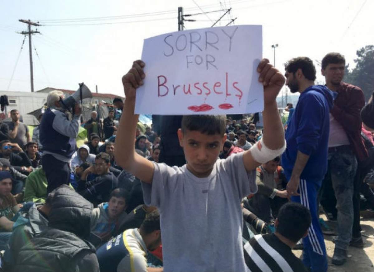 VIDEO / Mesajul emoţionant al unui băiat refugiat, după tragedia din Bruxelles