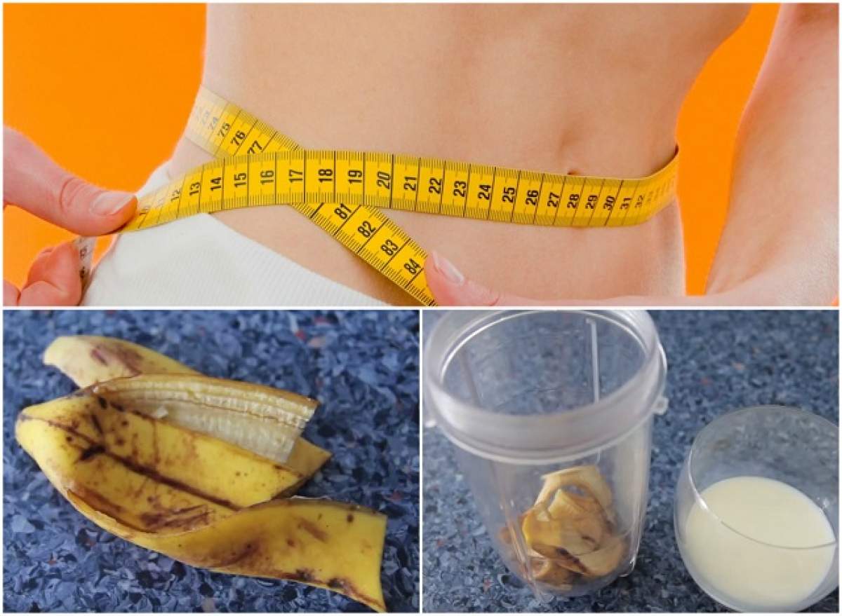 Scapă de kilogramele în plus cu coajă de banană! Dieta care te va face suplă înainte să se deschidă sezonul estival