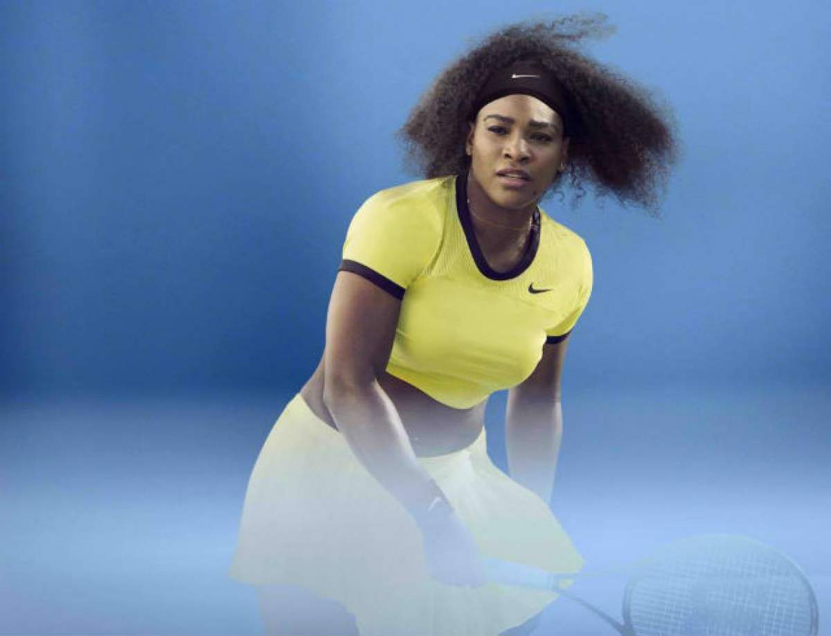 Serena Williams e verde-n cap! Sportiva a ales o culoare... sălbatică!