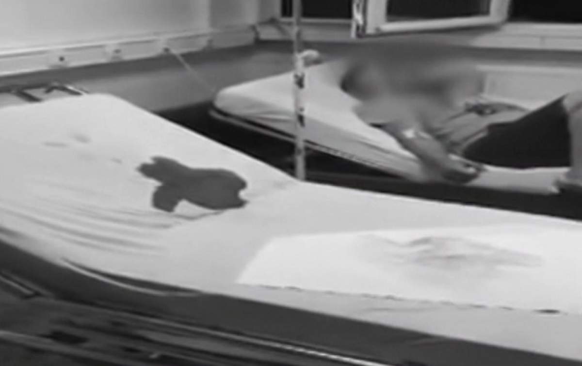 VIDEO / Imagini de groază dintr-un spital din România! Pereţii sunt scrijeliţi, iar lenjeria e pătată de sânge. Explicaţia halucinantă a instituţiei
