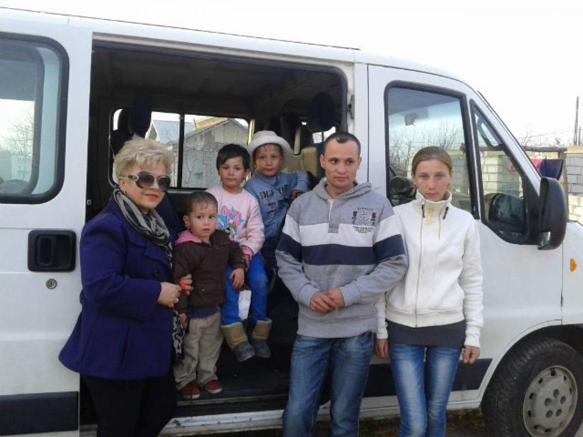 Valeria Arnăutu, fapte bune pentru o familie săracă: "M-a impresionat până la lacrimi povestea lor"