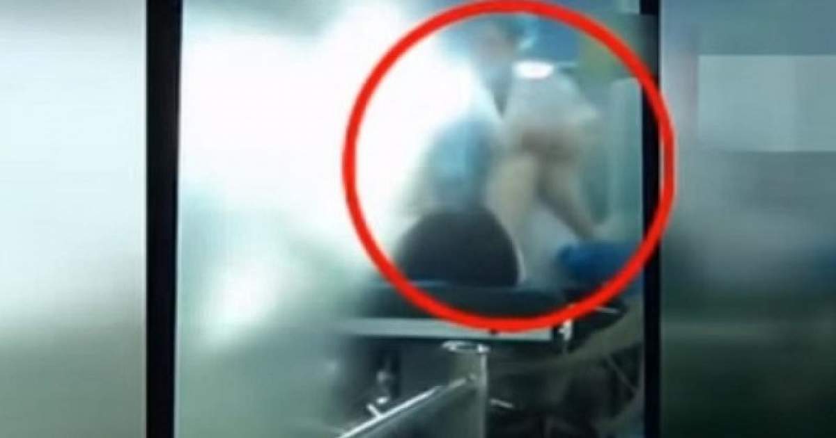 VIDEO / În ce lume trăim!? A fost bătută pe masa de operaţie de un medic ginecolog! Imaginile au revoltat internauţii