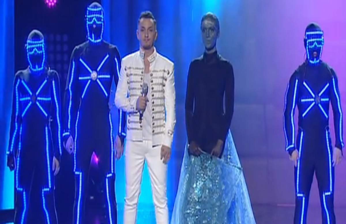 VIDEO / Mihai Trăistariu, din nou pe scena Eurovisionului, după 10 ani. Juriul nu a fost complet convins de moment