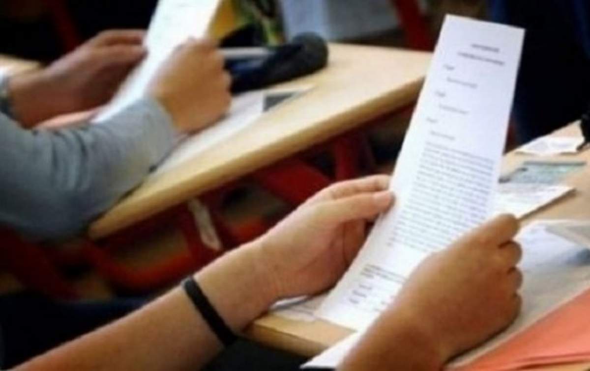 A ÎNCEPUT simularea examenului de Bacalaureat. Vezi CALENDARUL examenelor