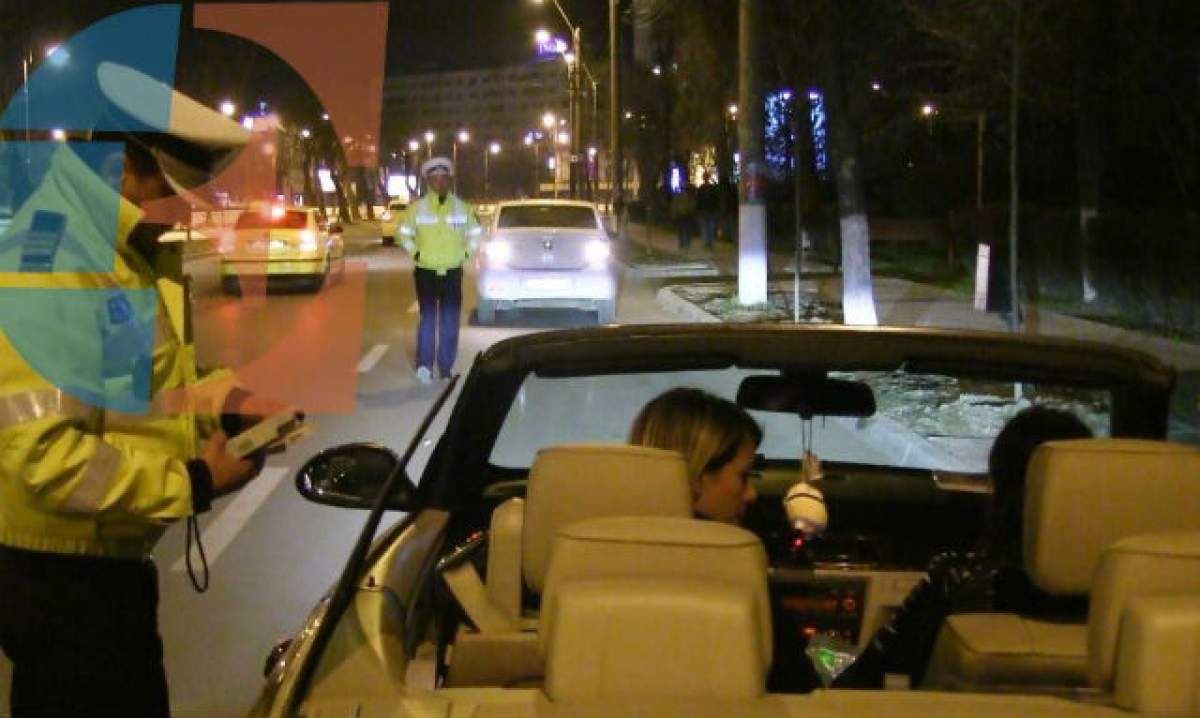 VIDEO / O creatoare de modă de la noi a făcut un circ de zile mari în stradă. Poliţiştii au prins-o pe picior greşit