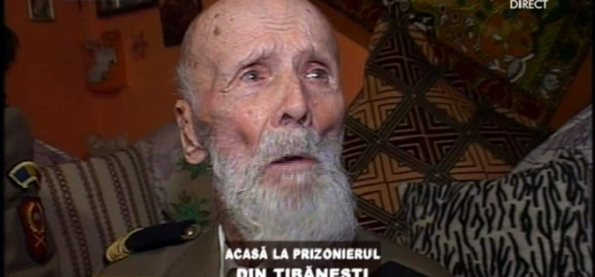 Este veteran de război şi are 104 ani! Povestea incredibilă a unui om care a fost condamnat la moarte, apoi a fost salvat de o femeie