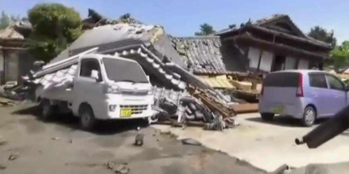 VIDEO / Cutremur de 6.4 grade pe scara Richter în Japonia. Autorităţile au emis alertă de tsunami