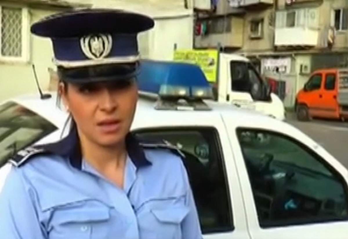 VIDEO / E poliţistă, e sexy, şi apără cel mai periculos cartier din Bucureşti! A fost top model, iar acum e om al legii cu sânge rece: "Am luat urechea unui om de pe covor"