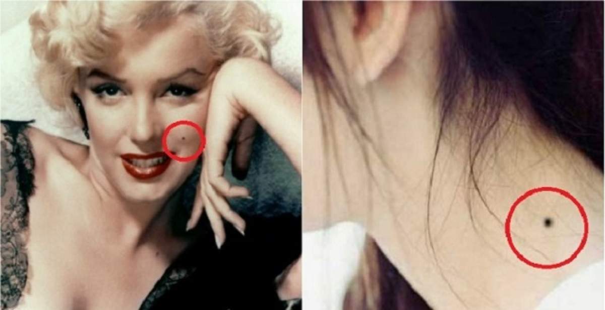 Marilyn Monroe avea o aluniţă pe obraz, dar nimeni nu ştia ce înseamnă! Ce se întâmplă dacă o ai şi tu