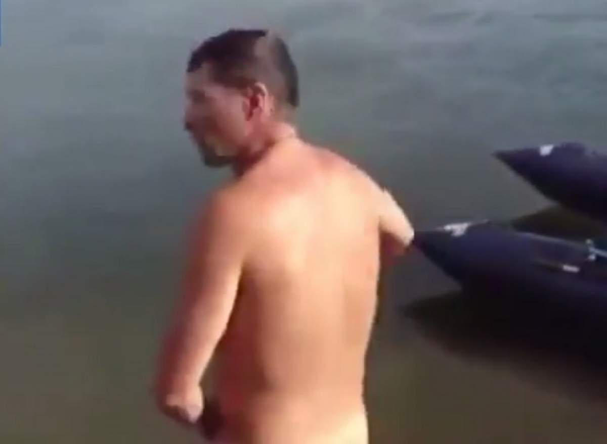 VIDEO ŞOCANT / A renunţat la undiţă şi prinde peşti cu...penisul! Videoclipul inedit a făcut senzaţie pe internet