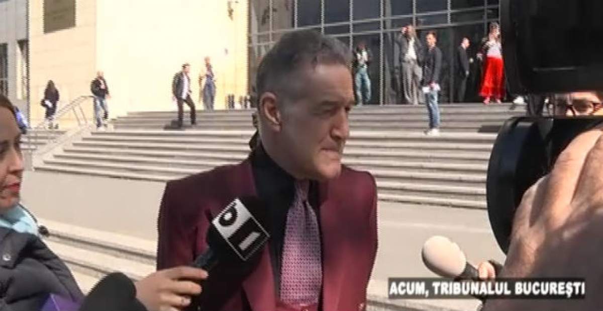 VIDEO / Gigi Becali, primele declaraţii după ce s-a prezentat în faţa judecătorilor! Ce se întâmplă în procesul pentru marca Steaua