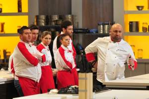 FOTO / Echipa lui Chef Florin Dumitrescu, "tunsă" la trei la "Chefi la cuţite"!