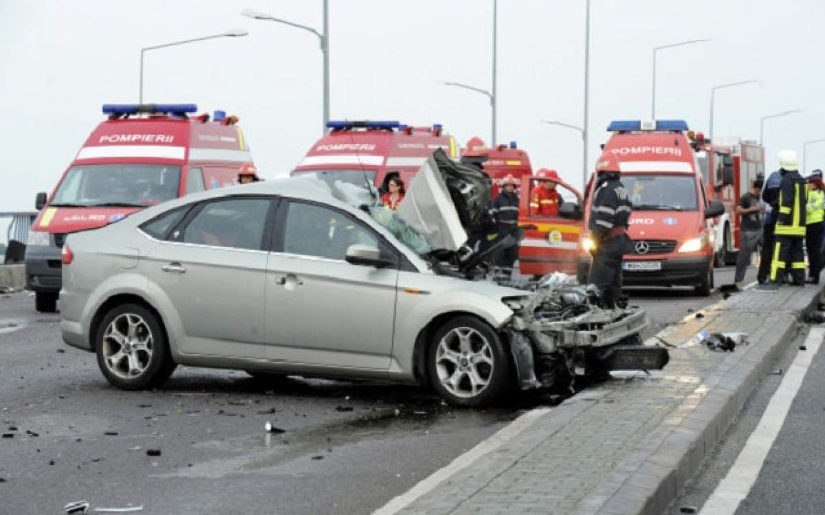 Accident grav pe DN1, în zona Băneasa! O femeie a murit, iar un bărbat şi un copil au fost răniţi