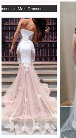 FOTO / Şi-a comandat rochia mult visată pe internet, dar a regretat aprig această decizie! Ce "cârpă" a primit o tânără e incredibil