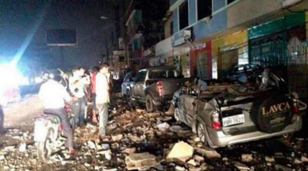 Seism cu magnitudinea 6,8! Este al doilea cutremur care loveşte Ecuadorul azi