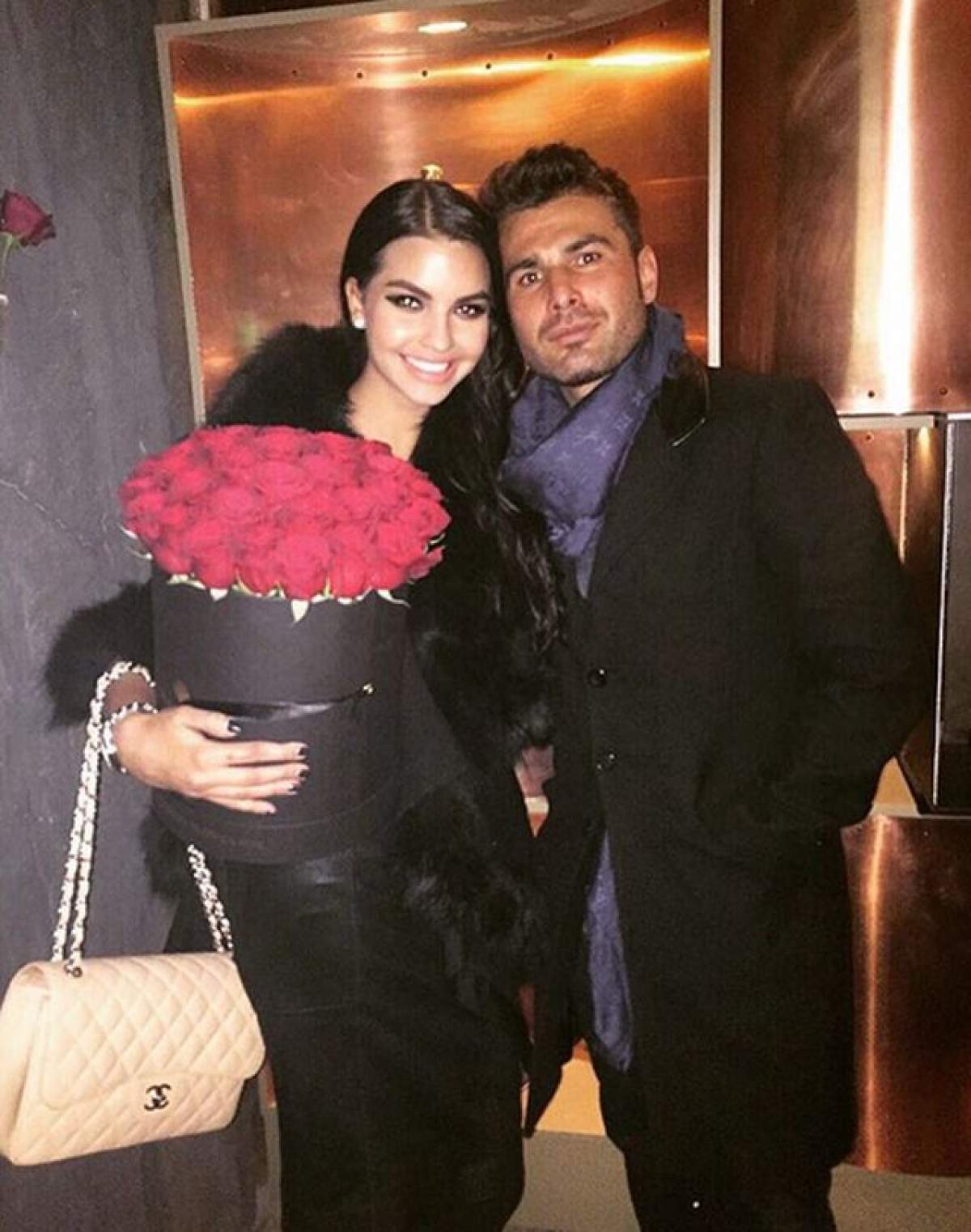 Adrian Mutu şi-a scos fetele la cină! Cum se înţelege Sandra Bachici cu fiicele "Briliantului"