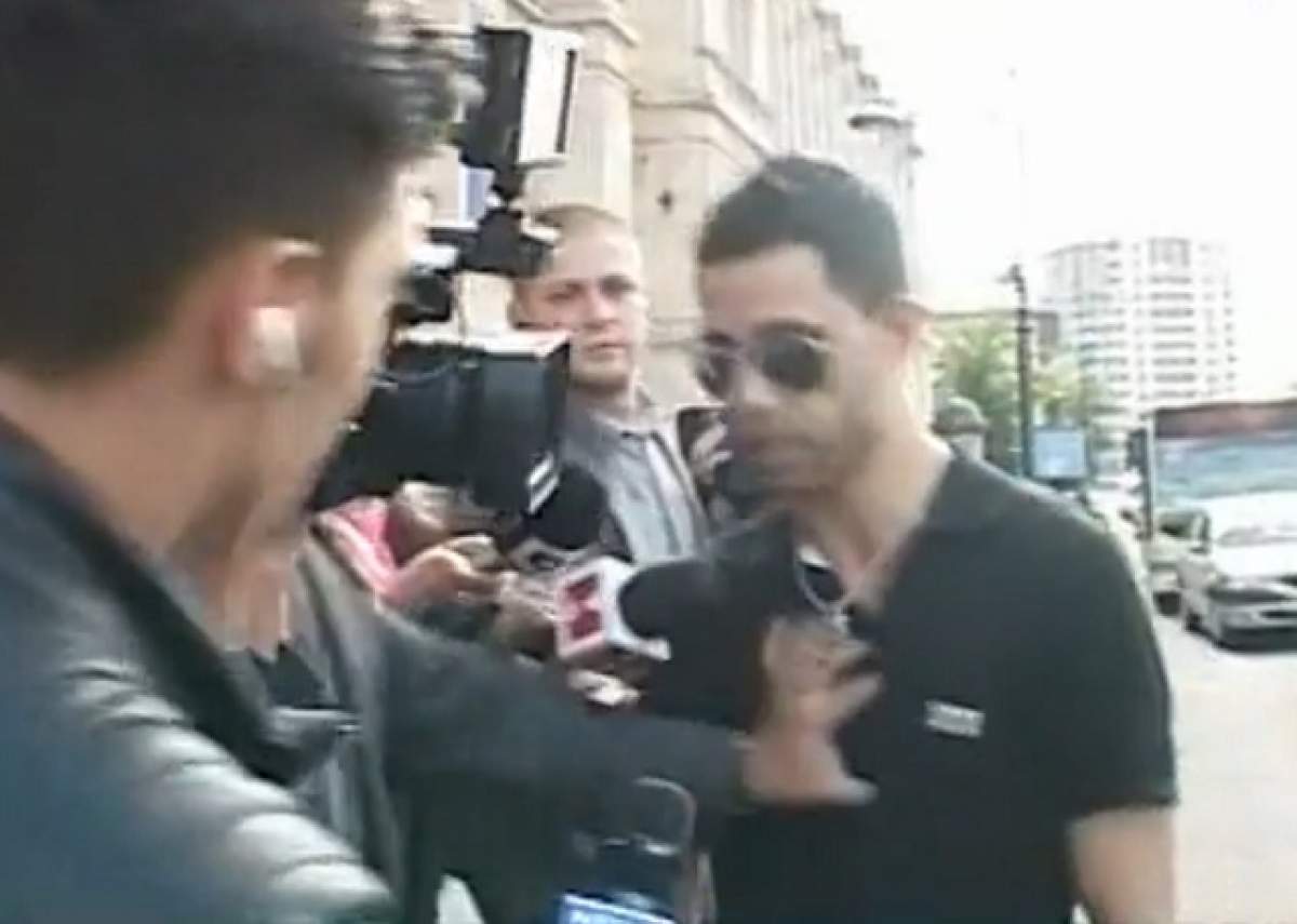 VIDEO / Oana Zăvoranu a ieşit din tribunal, iar Alex Ashraf i-a luat la bătaie pe jurnalişti! IMAGINI VIOLENTE