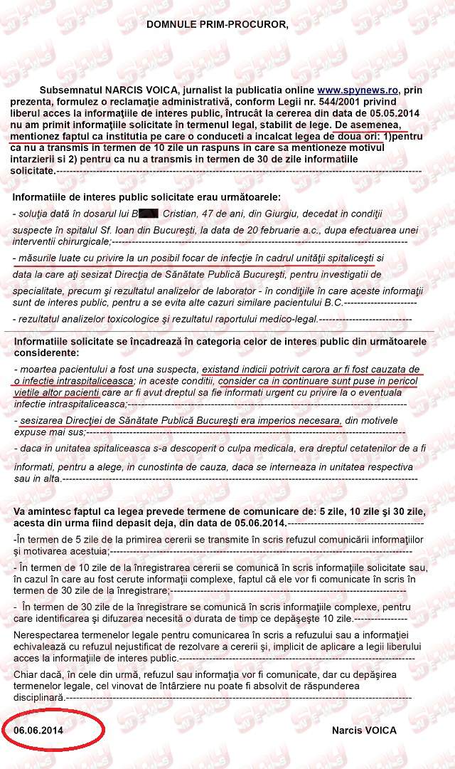 EXCLUSIV / Documentele explozive care demonstrează că scandalul Hexi Pharma putea fi evitat! SPYNEWS a alertat Parchetul încă de acum doi ani, cu mult timp înaintea tuturor!